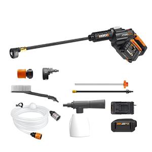 WORX 20V Hydroshot with Soap Bottle and Brush