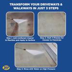 Zep Driveway and Concrete Pressure Washer Cleaner - 1 Gallon