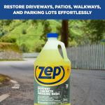 Zep Driveway and Concrete Pressure Washer Cleaner - 1 Gallon