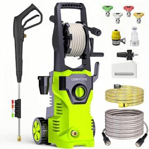 2200W High-Pressure Washer with Adjustable Nozzle