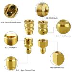 Cragmut Quick Connect Hose Fittings Kit for Pressure Washers