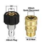 Goth Perhk M22-14 Pressure Washer Adapter Set