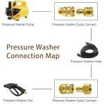 Cragmut Quick Connect Hose Fittings Kit for Pressure Washers