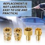 4 Pack Quick Disconnect Adaptor Set for Pressure Washers