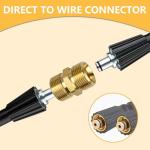 Brass Pressure Washer Coupler Set 22mm to 15mm