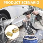 Brass Pressure Washer Coupler Set 22mm to 15mm