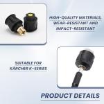 Karcher Pressure Washer Quick Connector Adapter 2-Pack