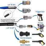 10M High Pressure Washer Drain Cleaning Kit