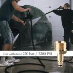 Bojueshaw M22 Brass Pressure Washer Adapter