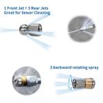 10M High Pressure Washer Drain Cleaning Kit