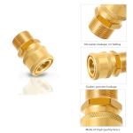 Geichan 4PCS Pressure Washer Adapter Set