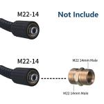 Tool Daily 6.5m Pressure Washer Hose 3600 PSI