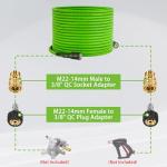 Universal Replacement Pressure Washer Extension Hose - 15.2m