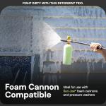Sun Joe Pressure Washer Cleaning Solution Trio
