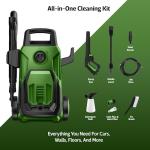 Straame Green 1600W Elite Pressure Washer Bundle