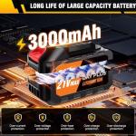 4000W Electric Pressure Washer 3000 PSI with Nozzle