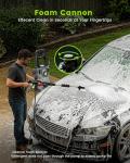 ETOOLAB 160Bar Electric Pressure Washer with Foam Cannon
