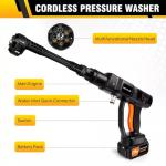 4000W Electric Pressure Washer 3000 PSI with Nozzle