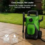 Straame Green 1600W Elite Pressure Washer Bundle