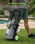 ETOOLAB 160Bar Electric Pressure Washer with Foam Cannon