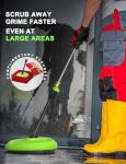 Powerful Pressure Washer with 4 Nozzles and Hose