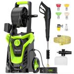 2000W Pressure Washer with Foam Cannon and Nozzles