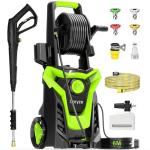 2000W Pressure Washer with Foam Cannon and Nozzles
