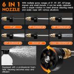 Portable Cordless High Pressure Washer with 2 Batteries