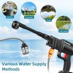 Wowspeed Cordless 21V Pressure Washer with Nozzle