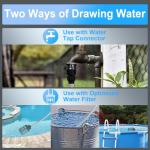 Huhomco Cordless 100Bar Power Washer with Batteries