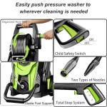 High Pressure Washer with Hose Reel and Foam Cannon