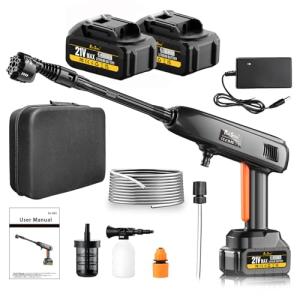 Cordless Portable Pressure Washer with Foam Cannon