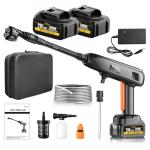 Cordless Portable Pressure Washer with Foam Cannon