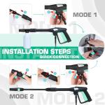 HAUSHOF Portable Electric High Pressure Washer 135 Bar