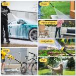 Cordless Pressure Washer 45 Bar with 6 Nozzles