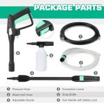 HAUSHOF Portable Electric High Pressure Washer 135 Bar