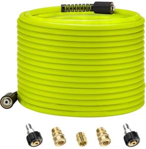 Autojack 65FT High Pressure Washer Hose Kit