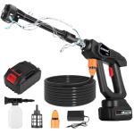 Cordless Portable Pressure Washer with 6-in-1 Nozzle