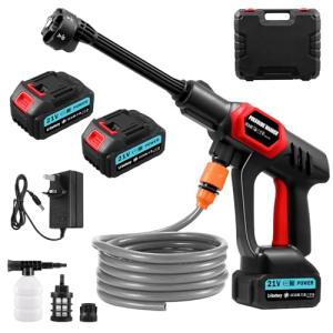 Wowspeed 1500W Cordless Handheld Pressure Washer Kit