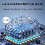 Cordless Portable Pressure Washer with 6-in-1 Nozzle