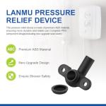 LANMU 2-Pack Pressure Relief Devices for Triton
