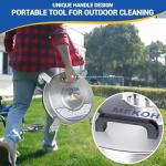 MEKOH 14" Heavy-Duty Pressure Washer Surface Cleaner