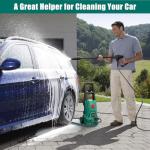 HYCHIKA 1600PSI Power Washer with Foam Cannon