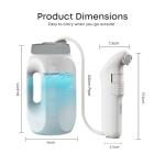 ZEY LUXE Portable Electric Bidet Sprayer 2.5L