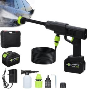 Cordless 6-in-1 Portable Pressure Washer with Battery