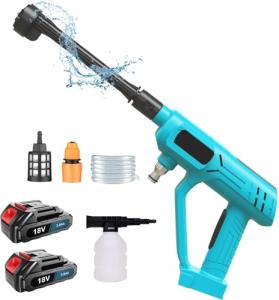 Cordless 600 PSI Power Washer with 6-in-1 Nozzle