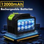 Cordless 6-in-1 Portable Pressure Washer with Battery