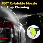 Cordless 6-in-1 Portable Pressure Washer with Battery