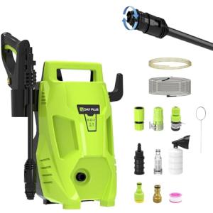 Electric 1500W High Pressure Washer with Accessories