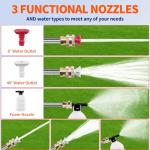 Portable Cordless Pressure Washer with Dual Batteries